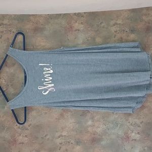Women's Old Navy Shine Tank Size XS Gray